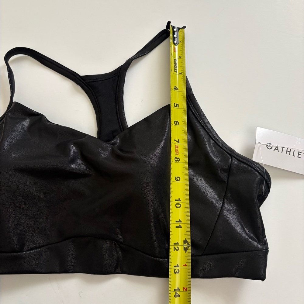 Athleta Vital Foil Matte Bra Black New with Tag Size XL D-DD+ cup - Picture 5 of 6